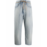Levi's: Made & Crafted Barrel cropped jeans - Azul