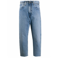 Levi's: Made & Crafted Barrel cropped jeans - Azul