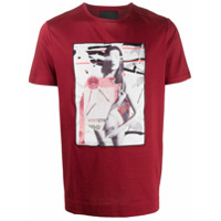 Limitato Camiseta com estampa gráfica - Vermelho