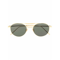 Linda Farrow oval frame sunglasses - Dourado