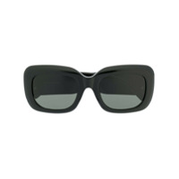 Linda Farrow oversized frame sunglasses - Preto