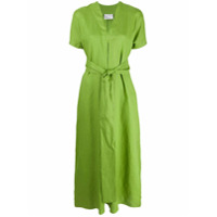 Lisa Marie Fernandez Vestido longo com amarração - Verde
