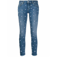 LIU JO Calça jeans com bordado de estrela - Azul