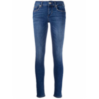 LIU JO Calça jeans skinny com tachas de estrela - Azul
