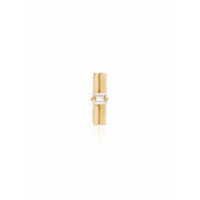 Lizzie Mandler Fine Jewelry Brinco único de ouro 18k com diamante - Dourado