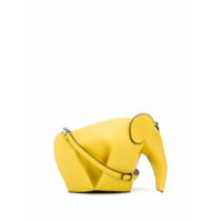 LOEWE Bolsa transversal mini em forma de elefante - Amarelo