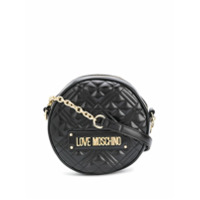 Love Moschino Bolsa com recorte contrastante - Preto