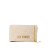 Love Moschino Bolsa tiracolo matelassÃª - Neutro