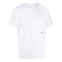 Low Brand Camiseta com bolso no busto - Branco