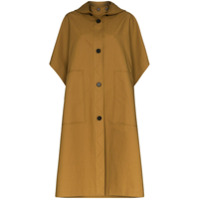 LVIR Trench coat de algodão com capuz - Marrom