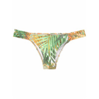 Lygia & Nanny Calcinha de biquíni Panama estampada - Amarelo