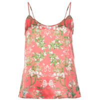 Madison.Maison Blusa Louise de seda floral - Rosa