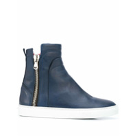 Madison.Maison Tênis cano alto com pelos - Azul