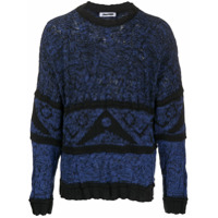 Magliano Suéter decote careca de tricô - Azul