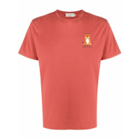 Maison Kitsuné Camiseta com estampa de raposa - Rosa