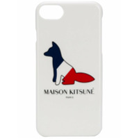 Maison Kitsuné fox print iPhone 8 case - Branco