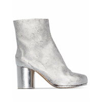 Maison Margiela Ankle boot Tabi com salto 80mm - Prateado