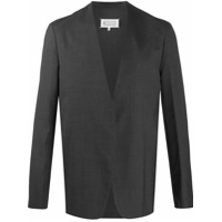 Maison Margiela Blazer com abertura frontal - Cinza