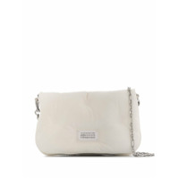 Maison Margiela Bolsa transversal de couro - Branco