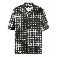 Maison Margiela Camisa de algodão com poás - Preto