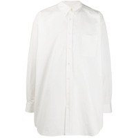 Maison Margiela Camisa oversized de algodão - Branco