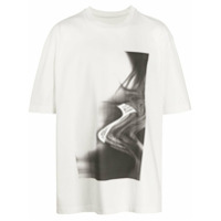 Maison Margiela Camiseta com estampa illusion - Branco