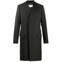 Maison Margiela Casaco sem colarinho - Cinza