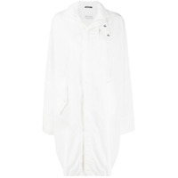 Maison Margiela Parka oversized com botões de pressão - Branco