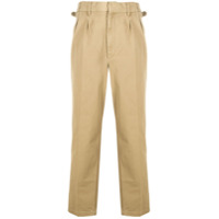 Maison Margiela side-strap tapered trousers - Neutro