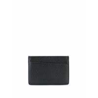 Maison Margiela stitch detail leather cardholder - Preto