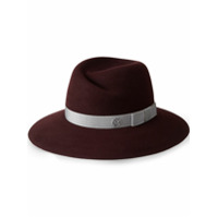 Maison Michel Chapéu fedora Virginie - Vermelho