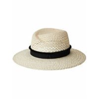 Maison Michel Virginie woven straw hat - Neutro