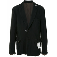 Maison Mihara Yasuhiro Blazer Shrank de algodão - BLACK