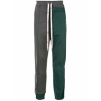 Maison Mihara Yasuhiro Regata com sobreposição dupla - Verde