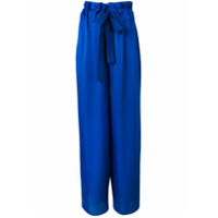 Maison Rabih Kayrouz high-waist flared trousers - Azul