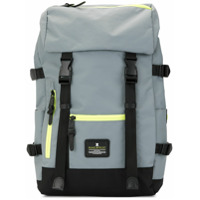 Makavelic Jade double buckle Evolution backpack - Cinza