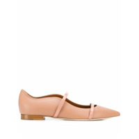 Malone Souliers double strap ballerina shoes - Neutro