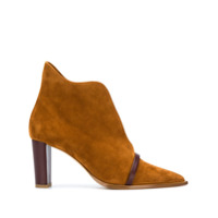 Malone Souliers pointed-toe ankle boots - Marrom