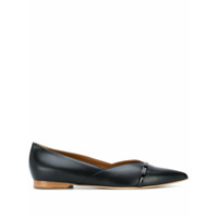 Malone Souliers pointed-toe leather pumps - Preto