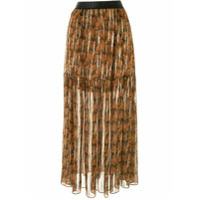 Manning Cartell Saia com amarração e gypsy - Estampado