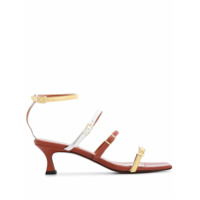 Manu Atelier multi-strap heeled sandals - Amarelo