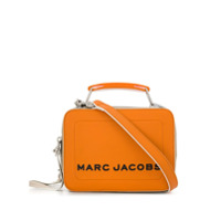 Marc Jacobs Bolsa box mini com logo - Laranja
