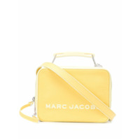 Marc Jacobs Bolsa box mini tricolor - Amarelo