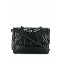 Marc Jacobs Bolsa tiracolo matelassê com detalhe de corrente - Preto
