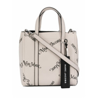 Marc Jacobs Bolsa tote com estampa de logo - Branco