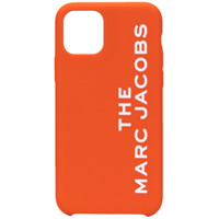 Marc Jacobs Capa para iPhone 11 Pro com logo - Laranja