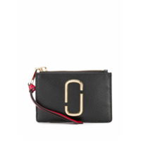 Marc Jacobs Carteira Snapshot de couro - Preto