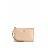 Marc Jacobs Carteira The Softshot com zíper - Dourado