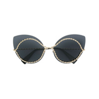 Marc Jacobs Eyewear Óculos de sol gatinho - Preto