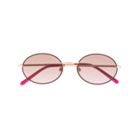 Marc Jacobs Eyewear Óculos de sol oval 408/S - Dourado